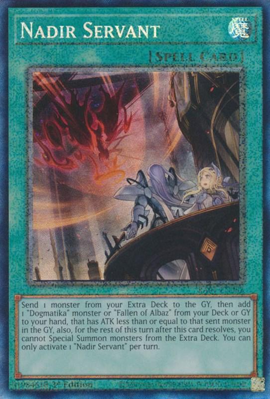 Nadir Servant [RA01-EN062] Prismatic Collector's Rare (ONLINE ORDER ONLY)