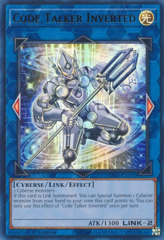 Code Talker Inverted [RA01-EN045] Ultra Rare (ONLINE ORDER ONLY)