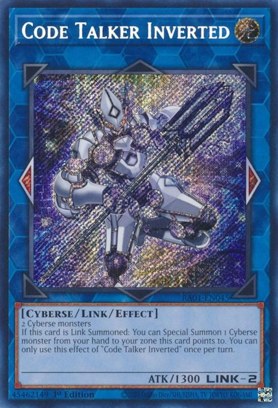 Code Talker Inverted [RA01-EN045] Secret Rare (ONLINE ORDER ONLY)