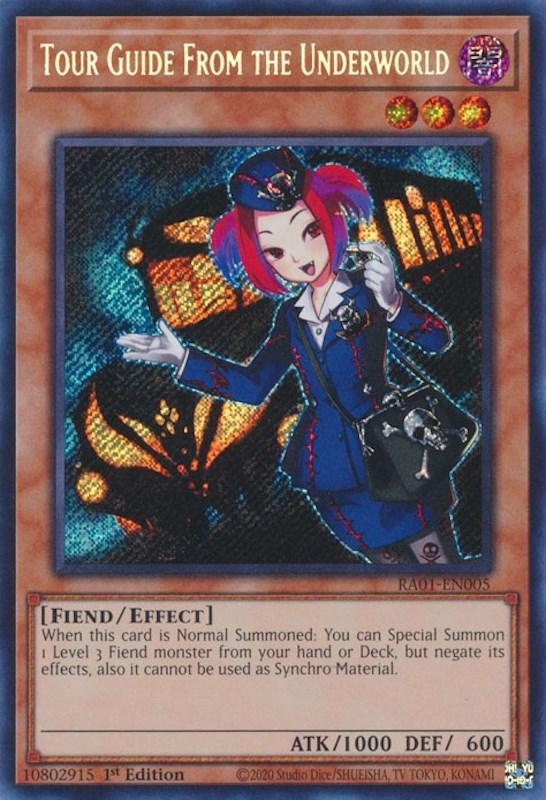 Tour Guide From the Underworld [RA01-EN005] Secret Rare (ONLINE ORDER ONLY)