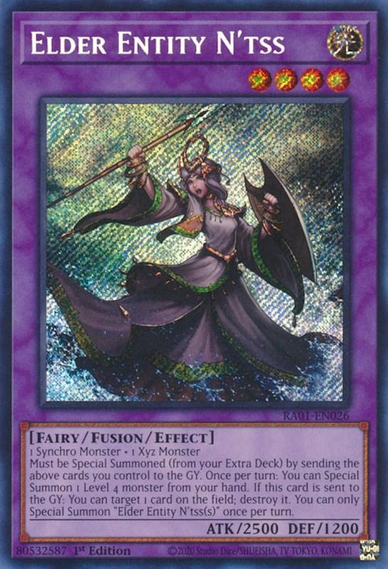 Elder Entity N'tss [RA01-EN026] Secret Rare (ONLINE ORDER ONLY)