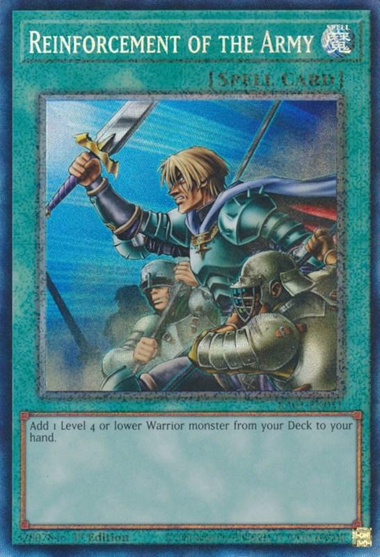 Reinforcement of the Army [RA01-EN051] Prismatic Collector's Rare (ONLINE ORDER ONLY)