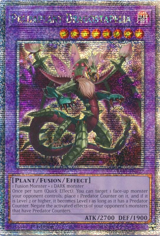 Predaplant Dragostapelia [RA01-EN027] Quarter Century Secret Rare (ONLINE ORDER ONLY)