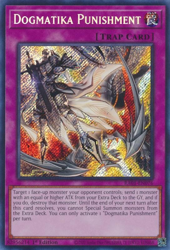 Dogmatika Punishment [RA01-EN076] Secret Rare (ONLINE ORDER ONLY)