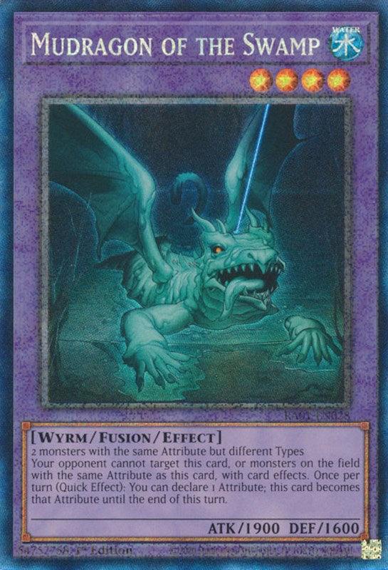 Mudragon of the Swamp [RA01-EN028] Prismatic Collector's Rare (ONLINE ORDER ONLY)