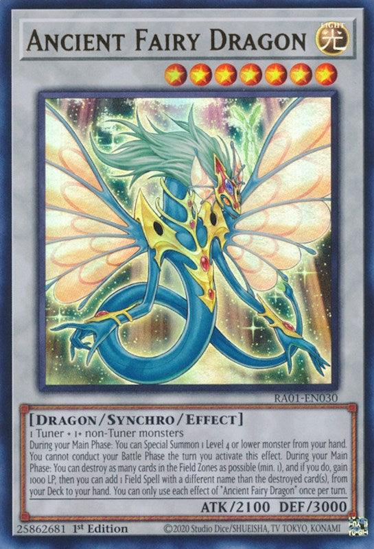 Ancient Fairy Dragon [RA01-EN030] Ultra Rare (ONLINE ORDER ONLY)
