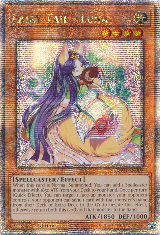 Fairy Tail - Luna [RA01-EN009] Quarter Century Secret Rare (ONLINE ORDER ONLY)