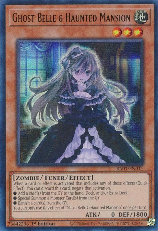 Ghost Belle & Haunted Mansion [RA01-EN011] Ultra Rare (ONLINE ORDER ONLY)