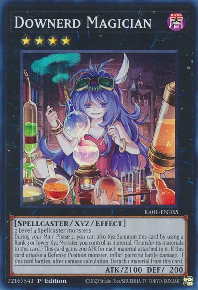 Downerd Magician [RA01-EN035] Super Rare (ONLINE ORDER ONLY)