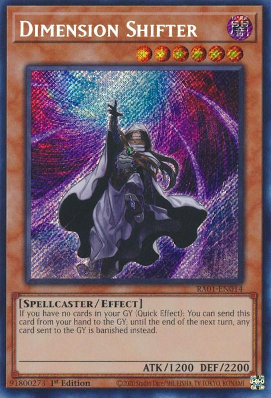 Dimension Shifter [RA01-EN014] Secret Rare (ONLINE ORDER ONLY)