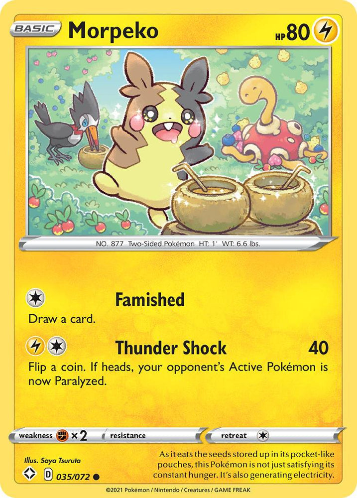 Morpeko (035/072) [Sword & Shield: Shining Fates] (Online Only)