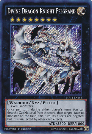 Divine Dragon Knight Felgrand [MP14-EN166] Secret Rare (ONLINE ORDER ONLY)
