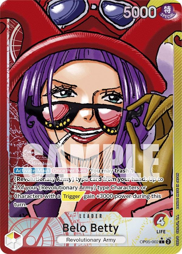 Belo Betty (Alternate Art) [Awakening of the New Era] (ONLINE ORDER ONLY)