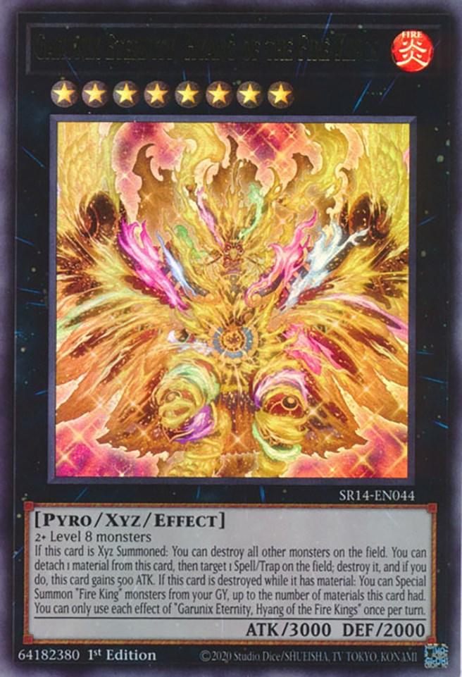 Garunix Eternity, Hyang of the Fire Kings [SR14-EN044] Ultra Rare (ONLINE ORDER ONLY)