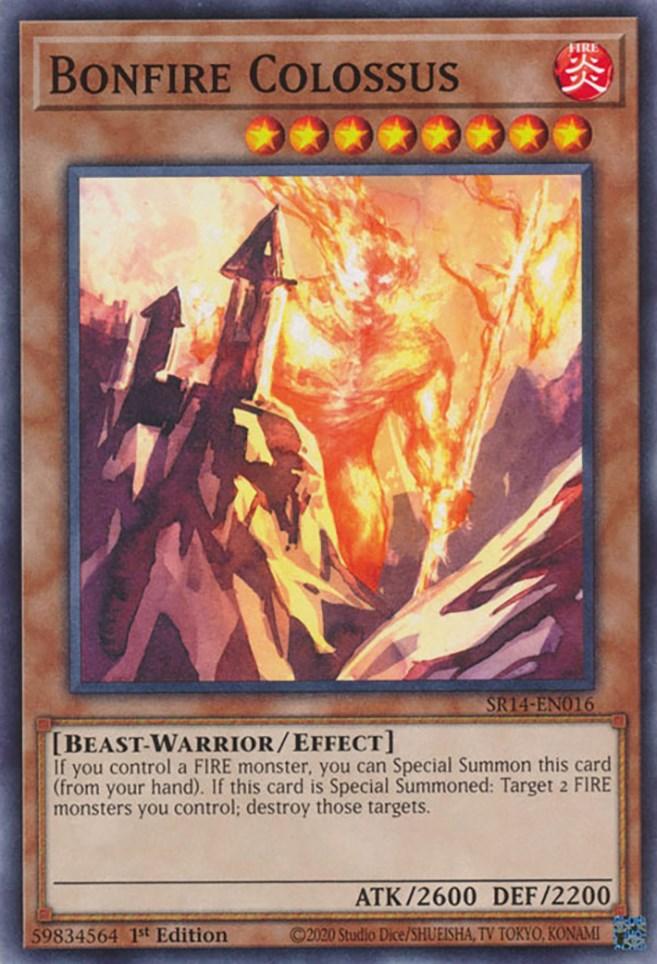 Bonfire Colossus [SR14-EN016] Common (ONLINE ORDER ONLY)