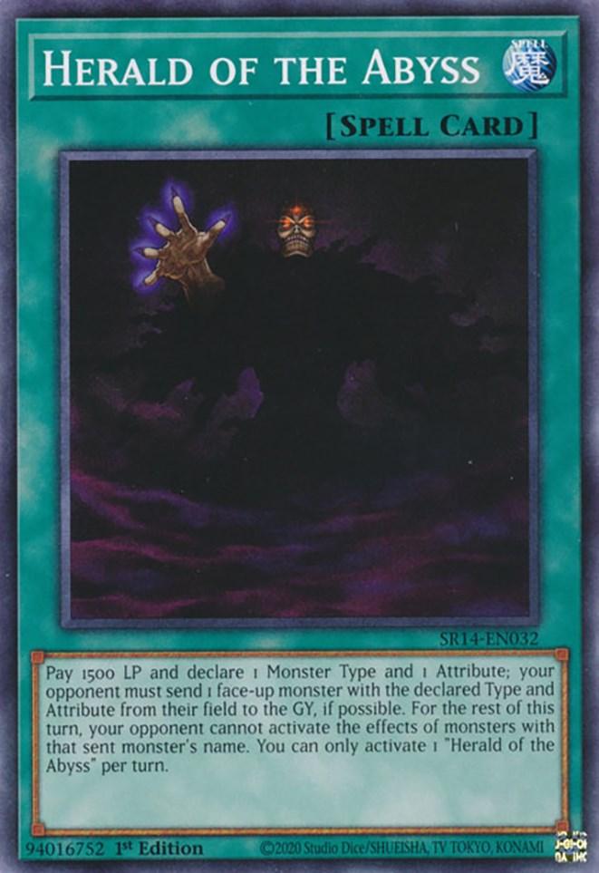 Herald of the Abyss [SR14-EN032] Common (ONLINE ORDER ONLY)