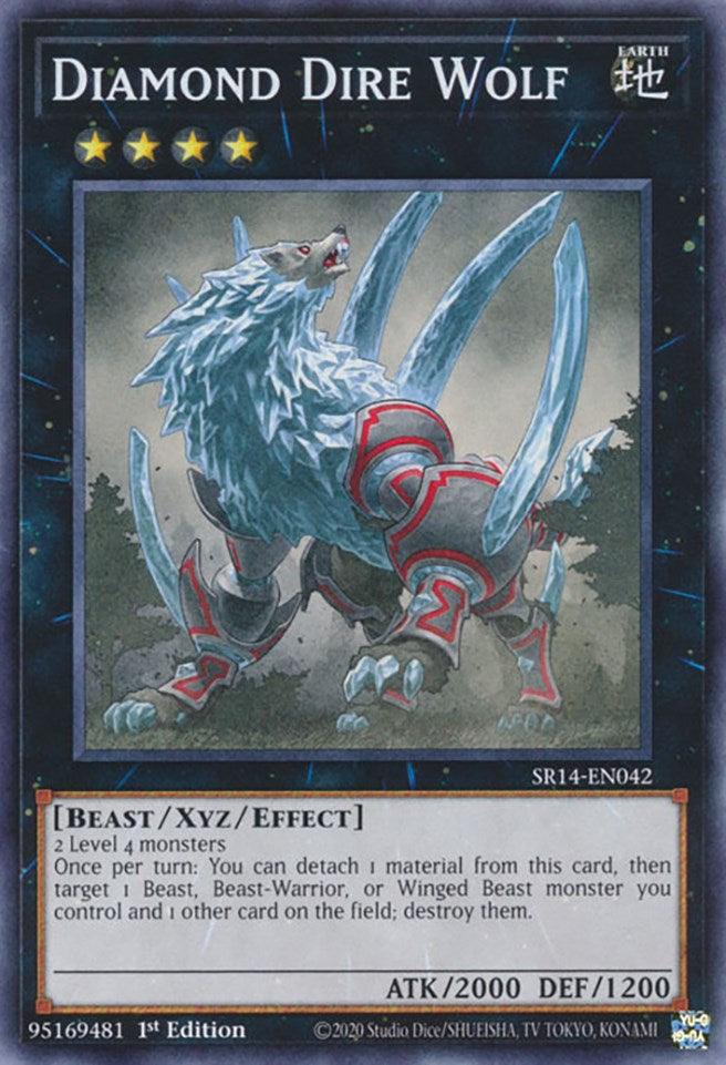Diamond Dire Wolf [SR14-EN042] Common (ONLINE ORDER ONLY)
