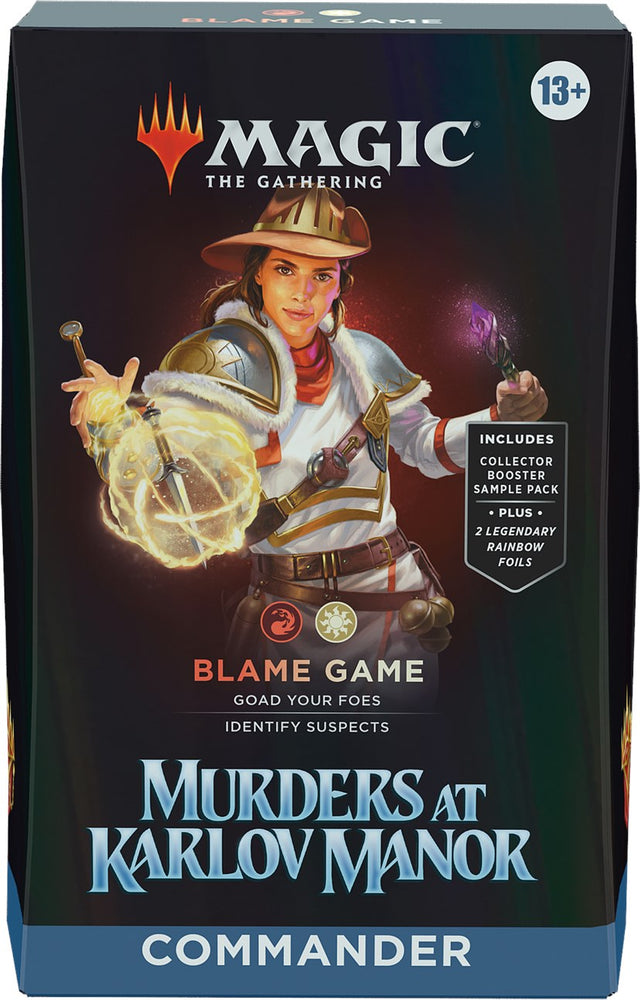 Murders at Karlov Manor Commander Deck - Blame Game [MKC] (ONLINE ORDER ONLY)