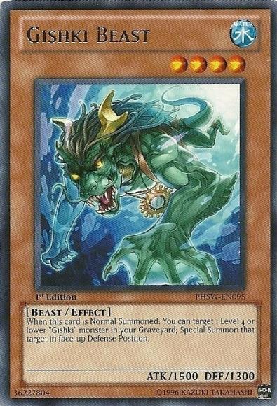 Gishki Beast [PHSW-EN095] Rare (ONLINE ORDER ONLY)