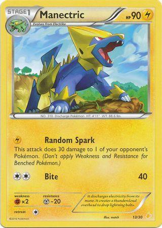 Manectric (13/30) [XY: Trainer Kit 3 - Pikachu Libre] (Online Only)