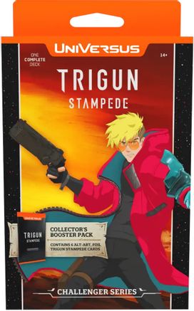 UniVersus Trigun Stampede Challenger Series Deck
