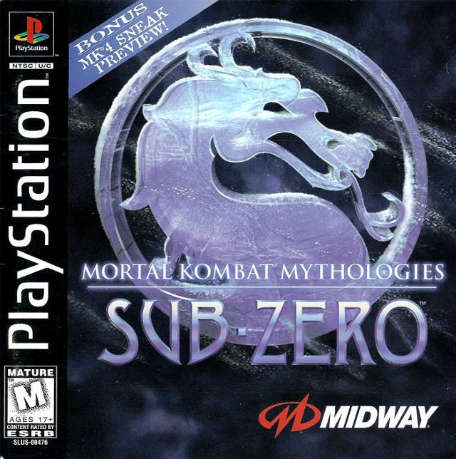 Mortal Kombat Mythologies: Sub-Zero (Playstation) (ONLINE ORDER ONLY)