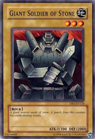 Giant Soldier of Stone [DB1-EN124] Common (ONLINE ORDER ONLY)