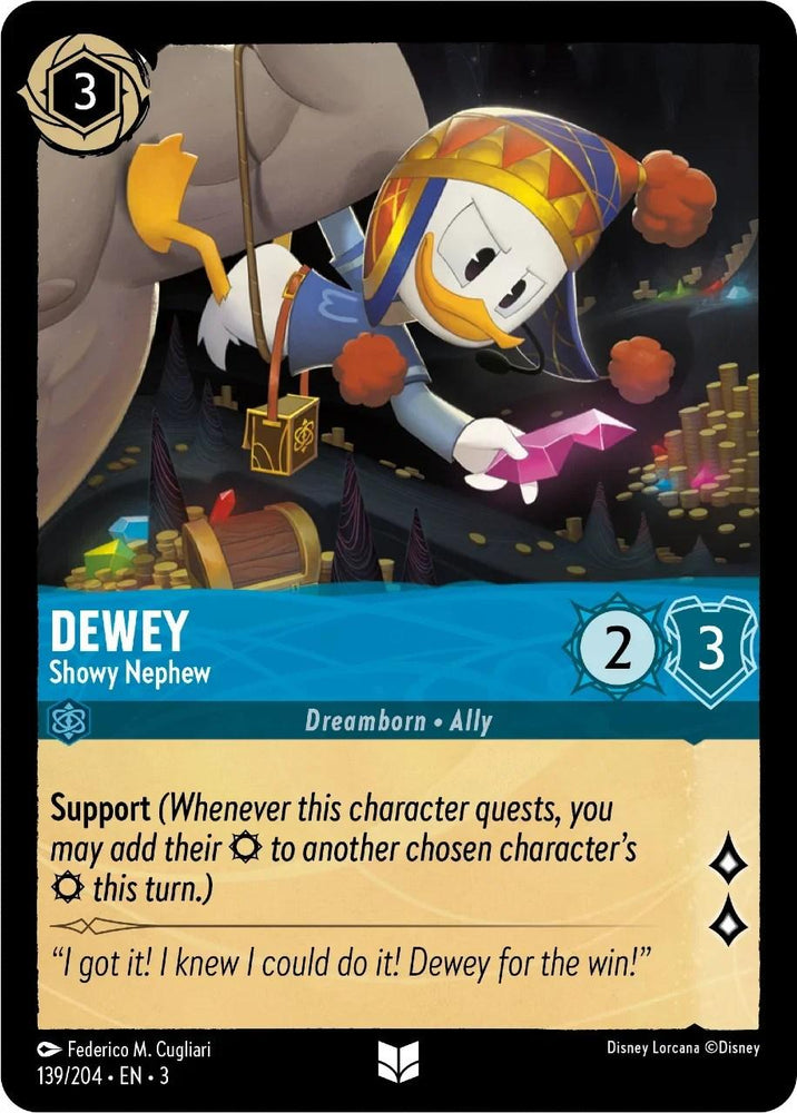 Dewey - Showy Nephew (139/204) [Into the Inklands] (ONLINE ORDER ONLY)