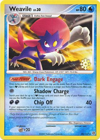 Weavile (40/132) [Countdown Calendar Promos] (Online Only)