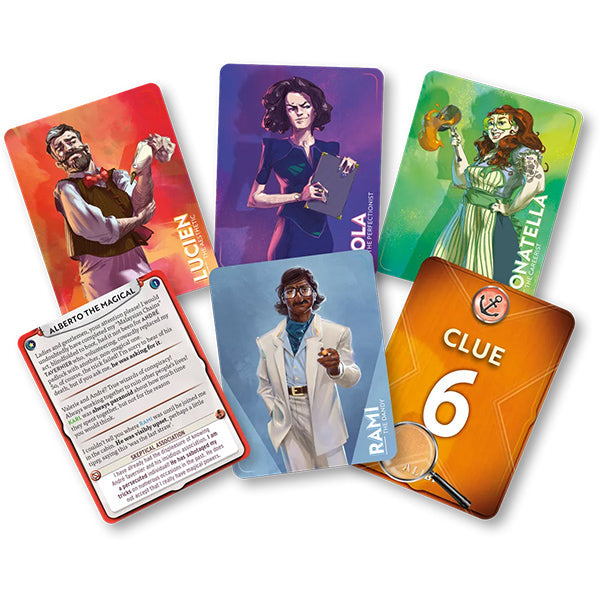 Alibi: 3 Intricate Mysteries - Board Game (Online Order Only)