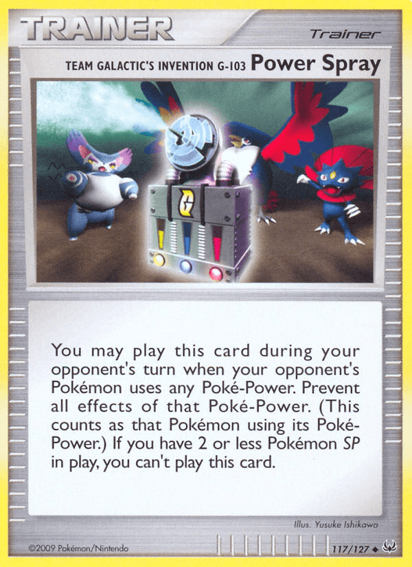 Team Galactic's Invention G-103 Power Spray (117/127) [Platinum: Base Set] (Online Only)