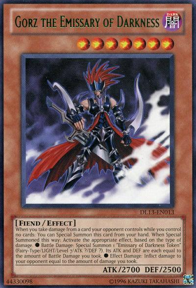 Gorz the Emissary of Darkness (Green) [DL13-EN013] Rare (ONLINE ORDER ONLY)