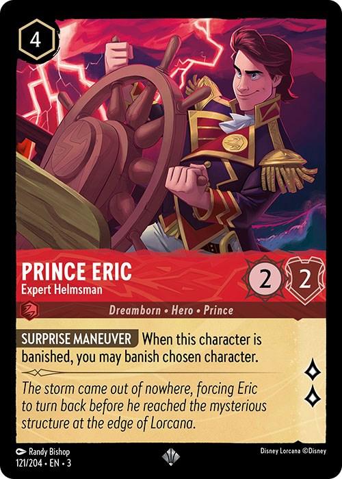 Prince Eric - Expert Helmsman (121/204) [Into the Inklands] (ONLINE ORDER ONLY)