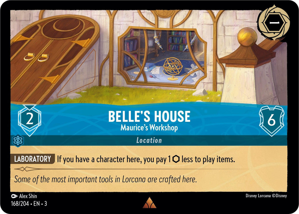 Belle's House - Maurice's Workshop (168/204) [Into the Inklands] (ONLINE ORDER ONLY)
