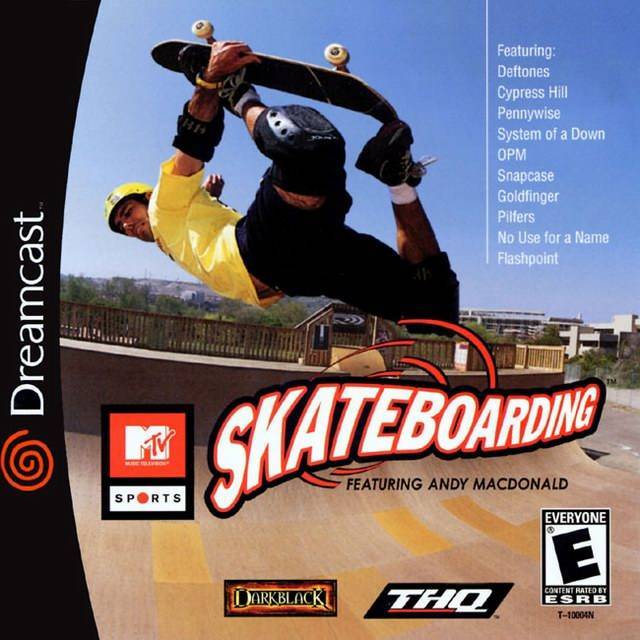 MTV Sports Skateboarding Featuring Andy MacDonald (Sega Dreamcast) (ONLINE ORDER ONLY)