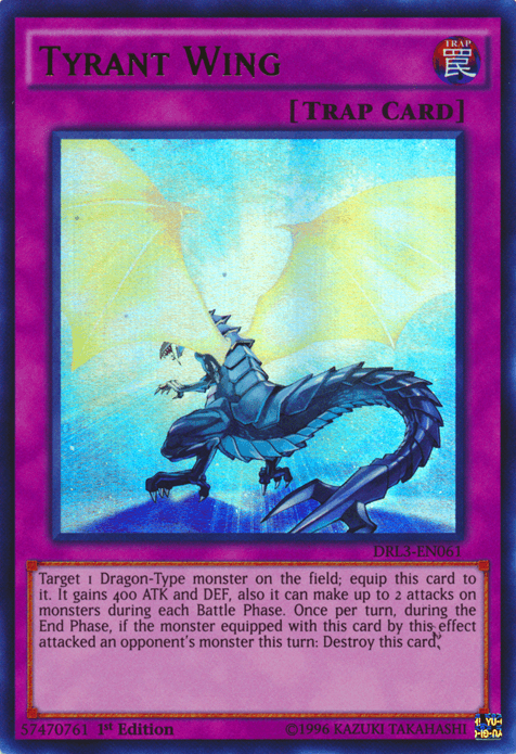 Tyrant Wing [DRL3-EN061] Ultra Rare (ONLINE ORDER ONLY)