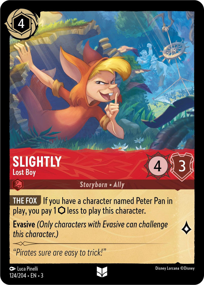 Slightly - Lost Boy (124/204) [Into the Inklands] (ONLINE ORDER ONLY)