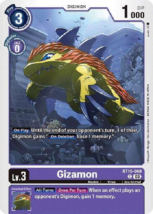 Gizamon [BT15-068] [Exceed Apocalypse] (ONLINE ORDER ONLY)