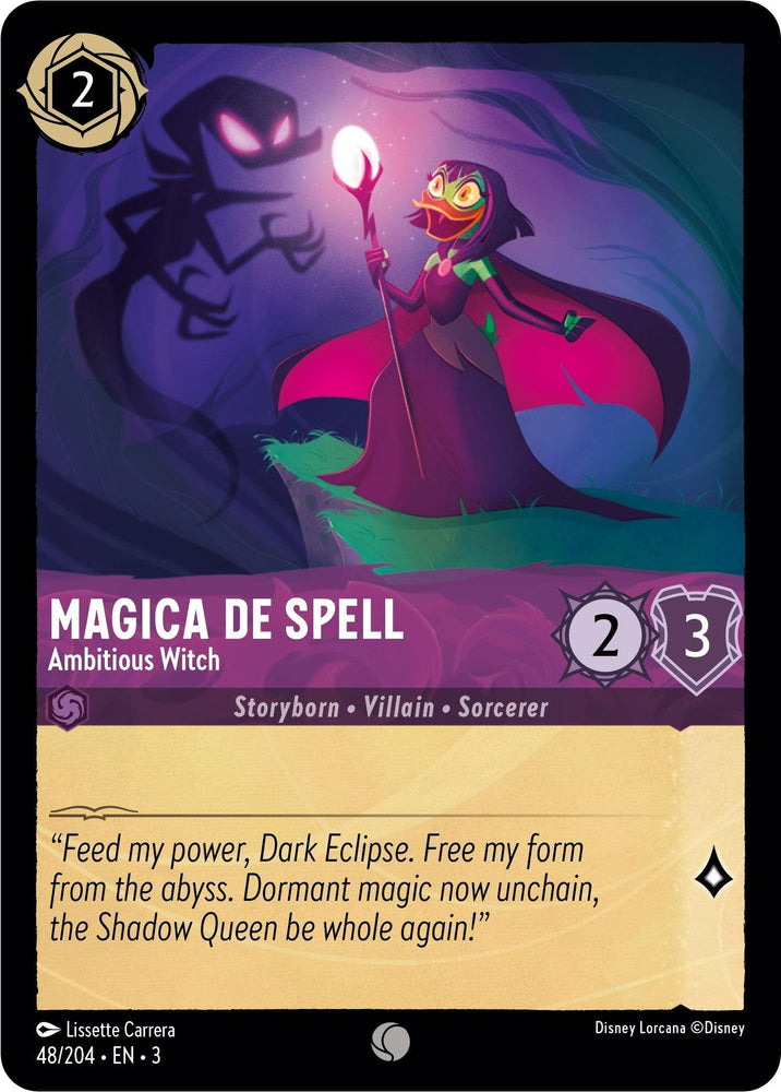 Magica De Spell - Ambitious Witch (48/204) [Into the Inklands] (ONLINE ORDER ONLY)