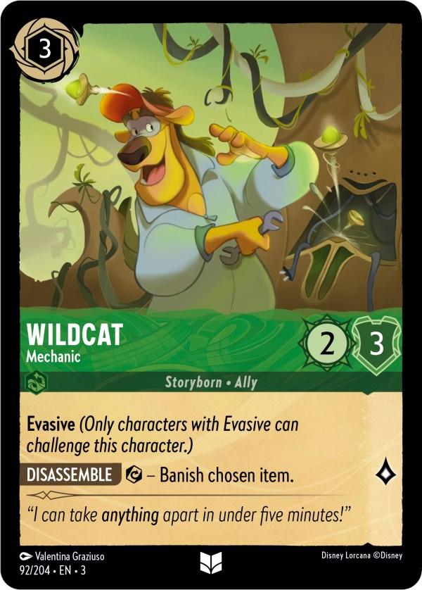 Wildcat - Mechanic (92/204) [Into the Inklands] (ONLINE ORDER ONLY)