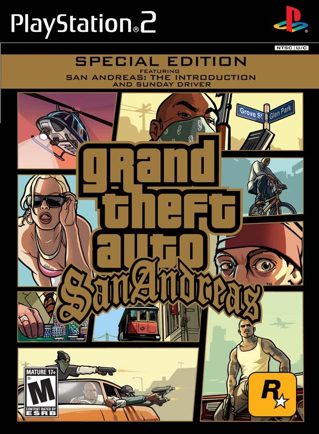 Grand Theft Auto: San Andreas Special Edition (Playstation 2) (Online Only)