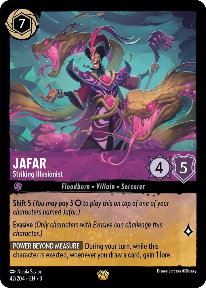Jafar - Striking Illusionist (42/204) [Into the Inklands] (ONLINE ORDER ONLY)