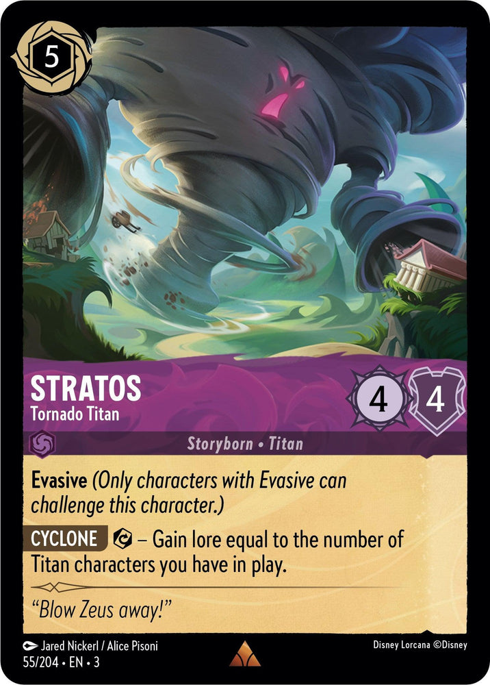 Stratos - Tornado Titan (55//204) [Into the Inklands] (ONLINE ORDER ONLY)