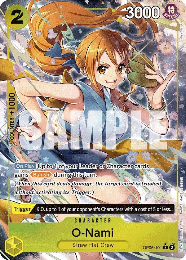 O-Nami (Alternate Art) [Wings of the Captain] (ONLINE ORDER ONLY)
