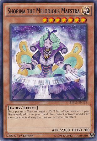 Shopina the Melodious Maestra [MP15-EN131] Rare (ONLINE ORDER ONLY)