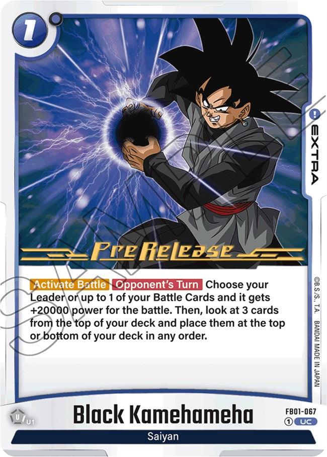 Black Kamehameha [Awakened Pulse Pre-Release Cards] (ONLINE ORDER ONLY)
