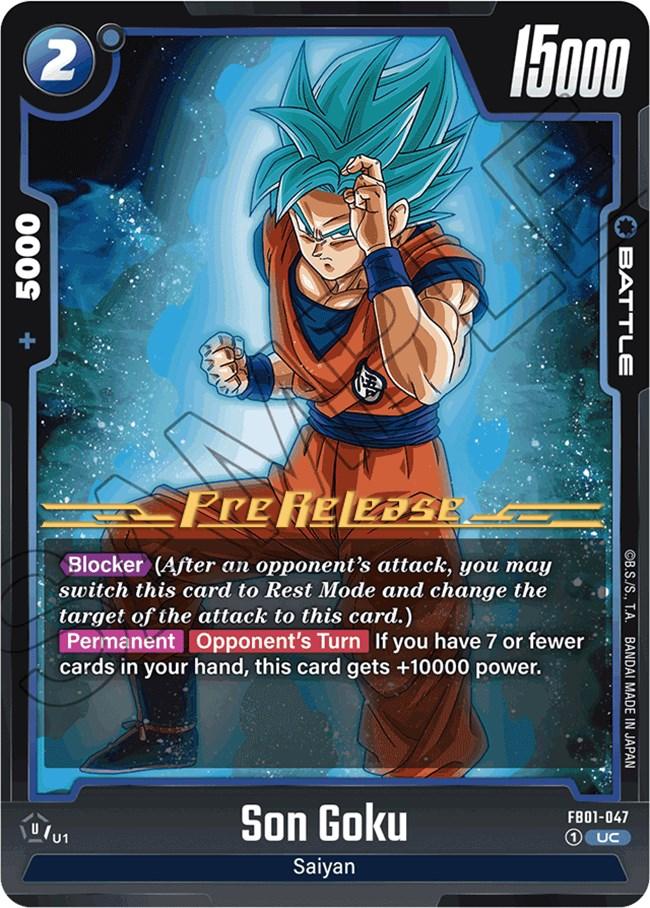Son Goku (FB01-047) [Awakened Pulse Pre-Release Cards] (ONLINE ORDER ONLY)