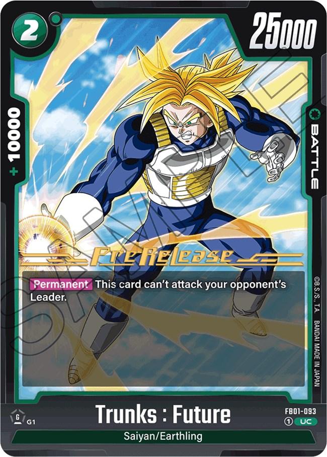 Trunks : Future (FB01-093) [Awakened Pulse Pre-Release Cards] (ONLINE ORDER ONLY)