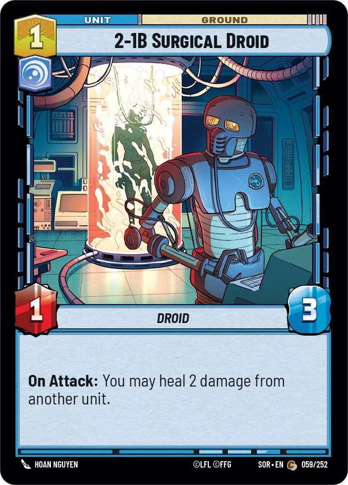 2-1B Surgical Droid (059/252) [Spark of Rebellion] (ONLINE ORDER ONLY)