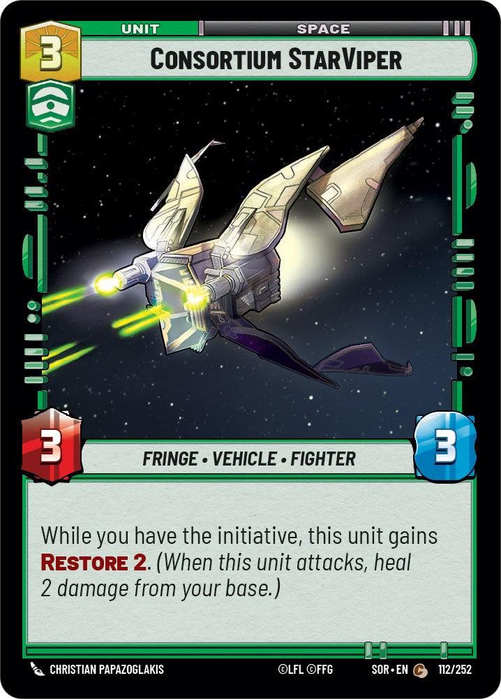 Consortium StarViper (112/252) [Spark of Rebellion] (ONLINE ORDER ONLY)